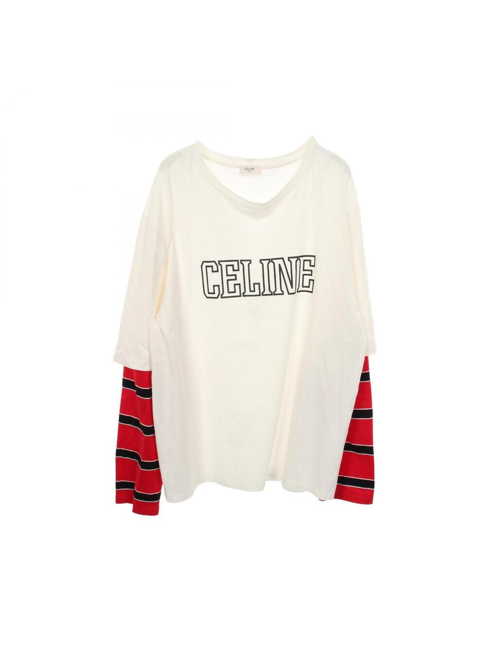 Celine Logo Border Long-Sleeved Shirt #373693C60B